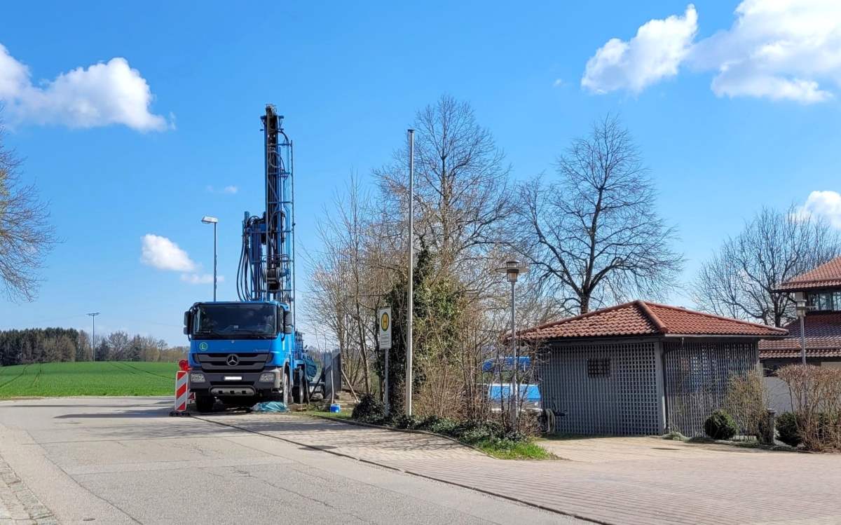 Grundwassermessstelle in Schonstett