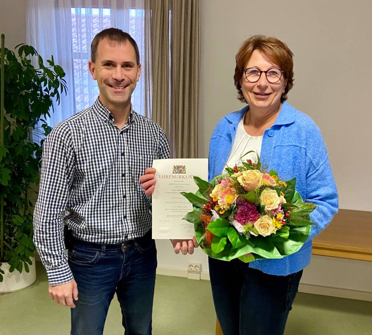 Ehrung Silvia Betzl